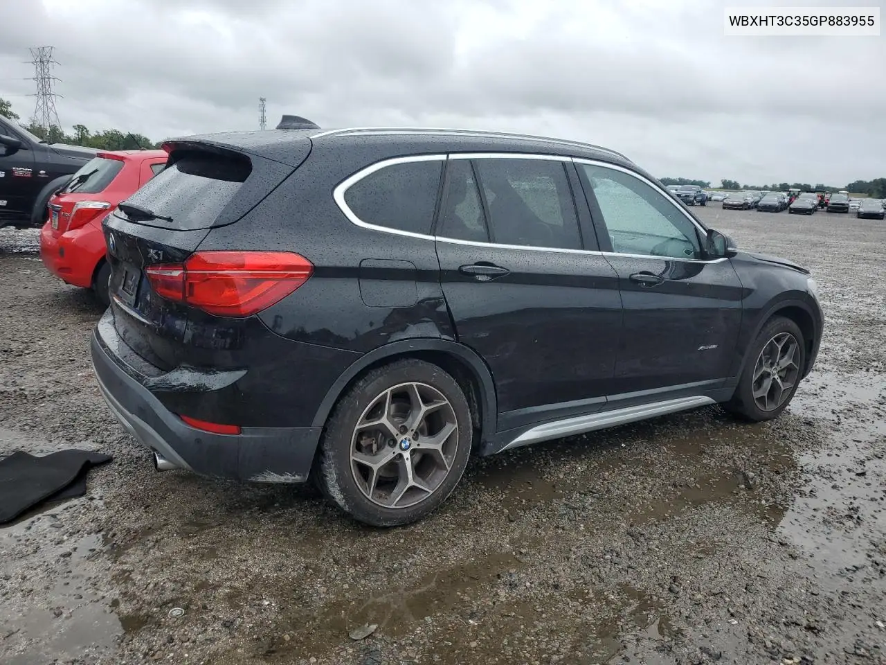 2016 BMW X1 xDrive28I VIN: WBXHT3C35GP883955 Lot: 56178965