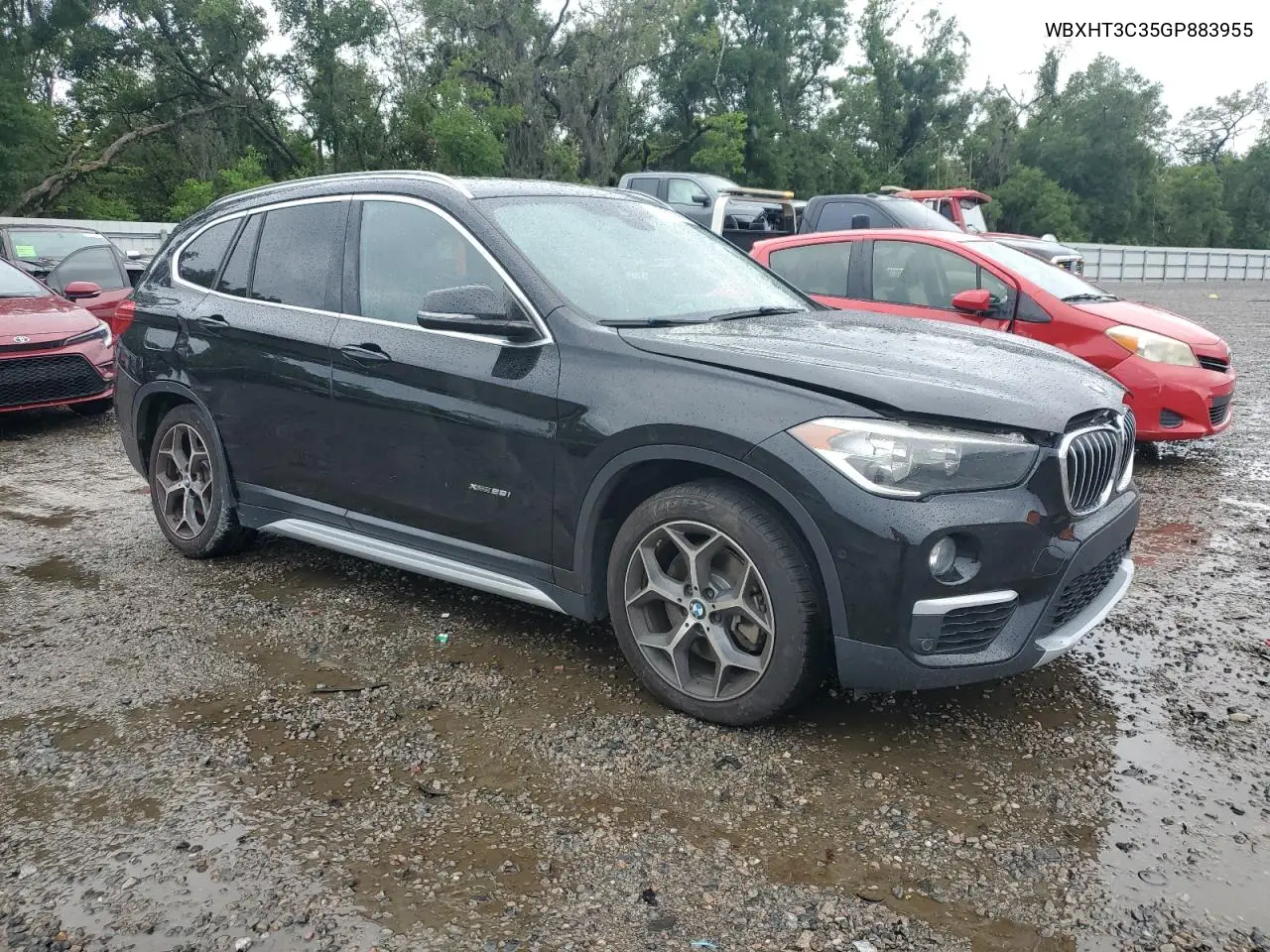 2016 BMW X1 xDrive28I VIN: WBXHT3C35GP883955 Lot: 56178965