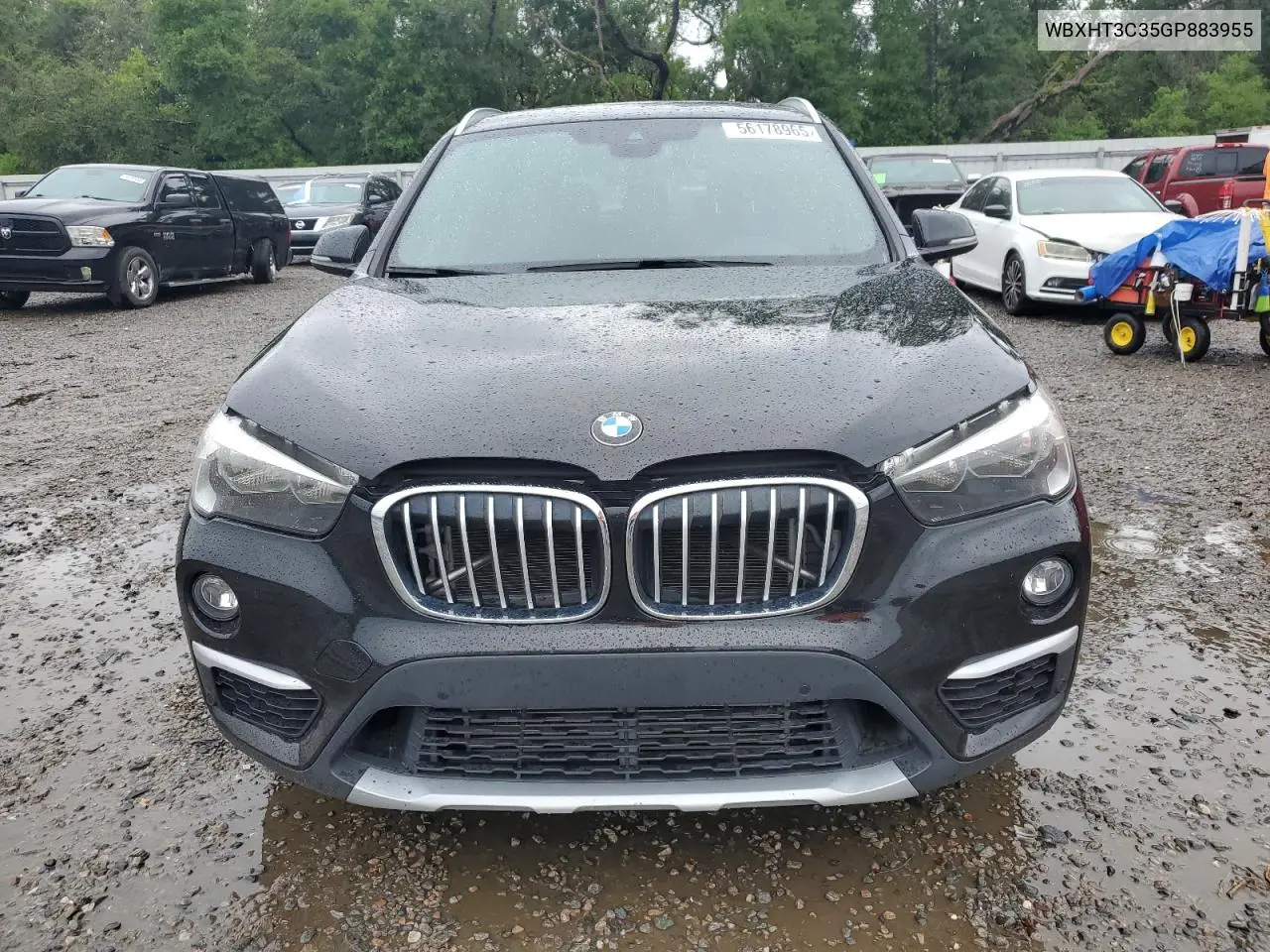 2016 BMW X1 xDrive28I VIN: WBXHT3C35GP883955 Lot: 56178965