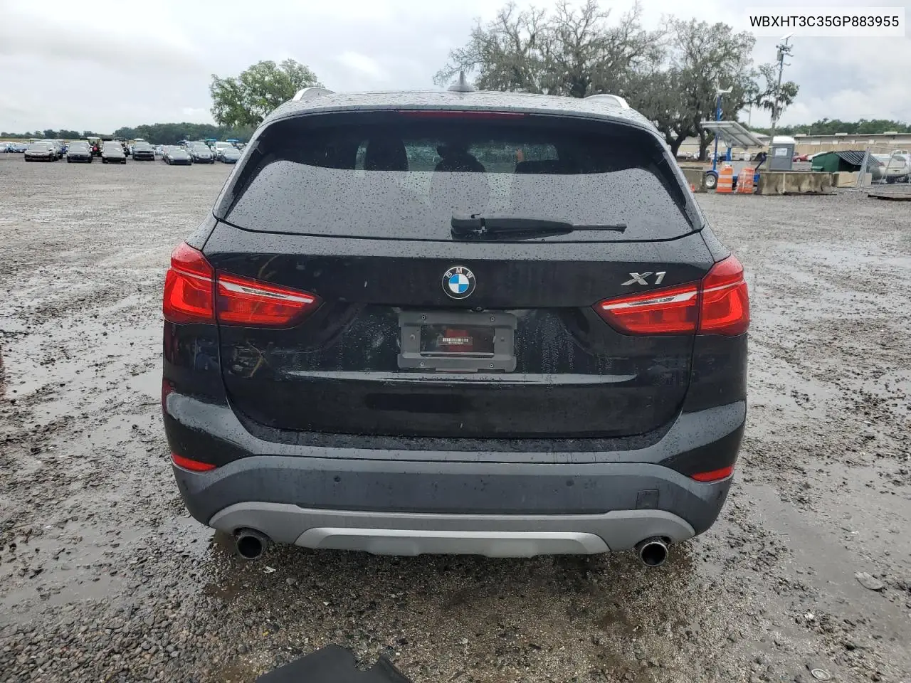 2016 BMW X1 xDrive28I VIN: WBXHT3C35GP883955 Lot: 56178965
