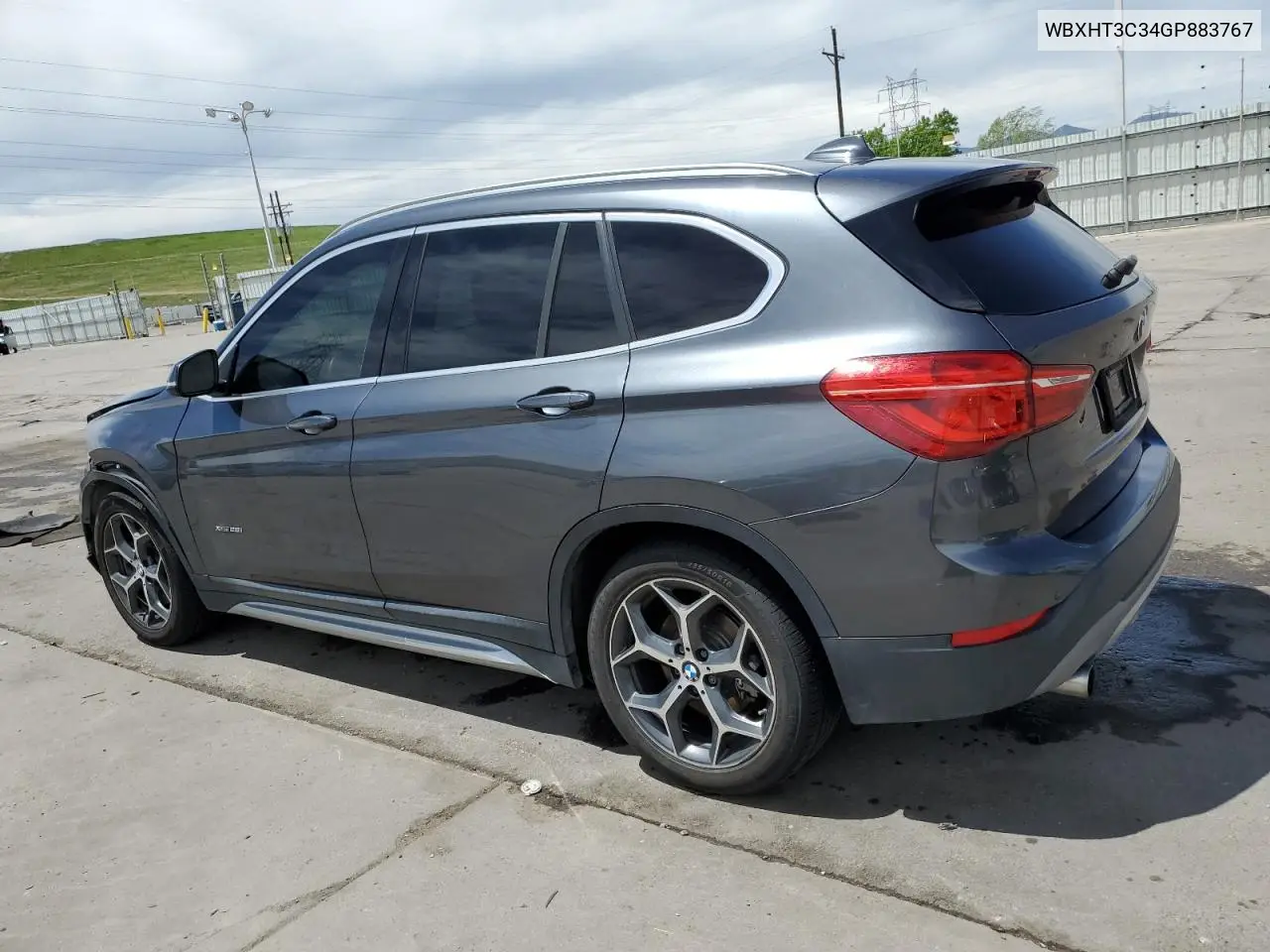 2016 BMW X1 xDrive28I VIN: WBXHT3C34GP883767 Lot: 56708375