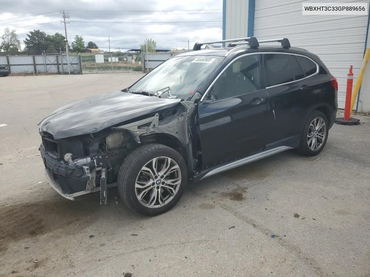 2016 BMW X1 xDrive28I VIN: WBXHT3C33GP889656 Lot: 56950905