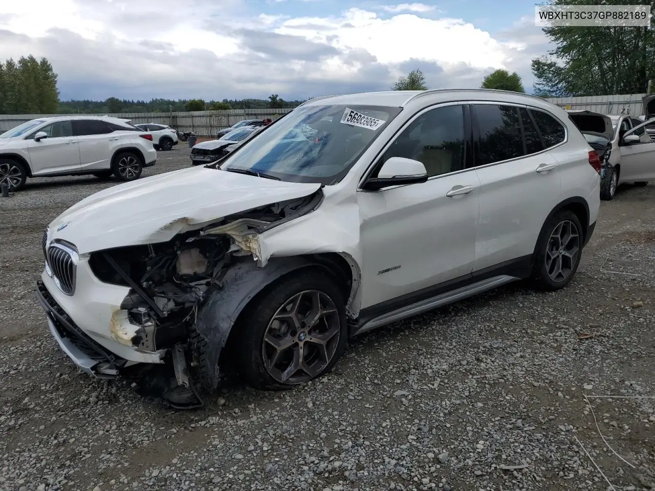 wbxht3c37gp882189 WBXHT3C37GP882189 2016 BMW X1 xDrive28I
