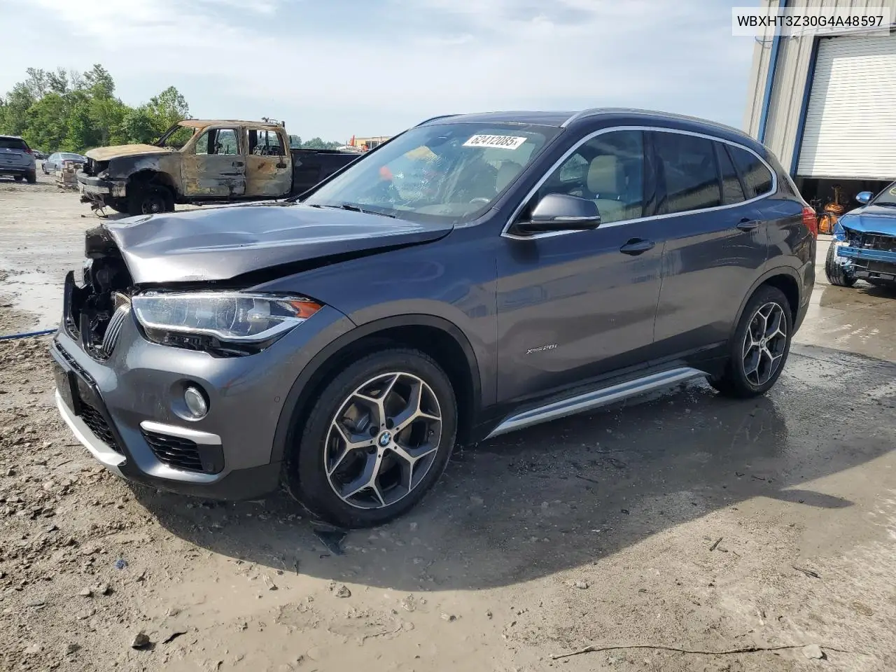 2016 BMW X1 xDrive28I VIN: WBXHT3Z30G4A48597 Lot: 62412085