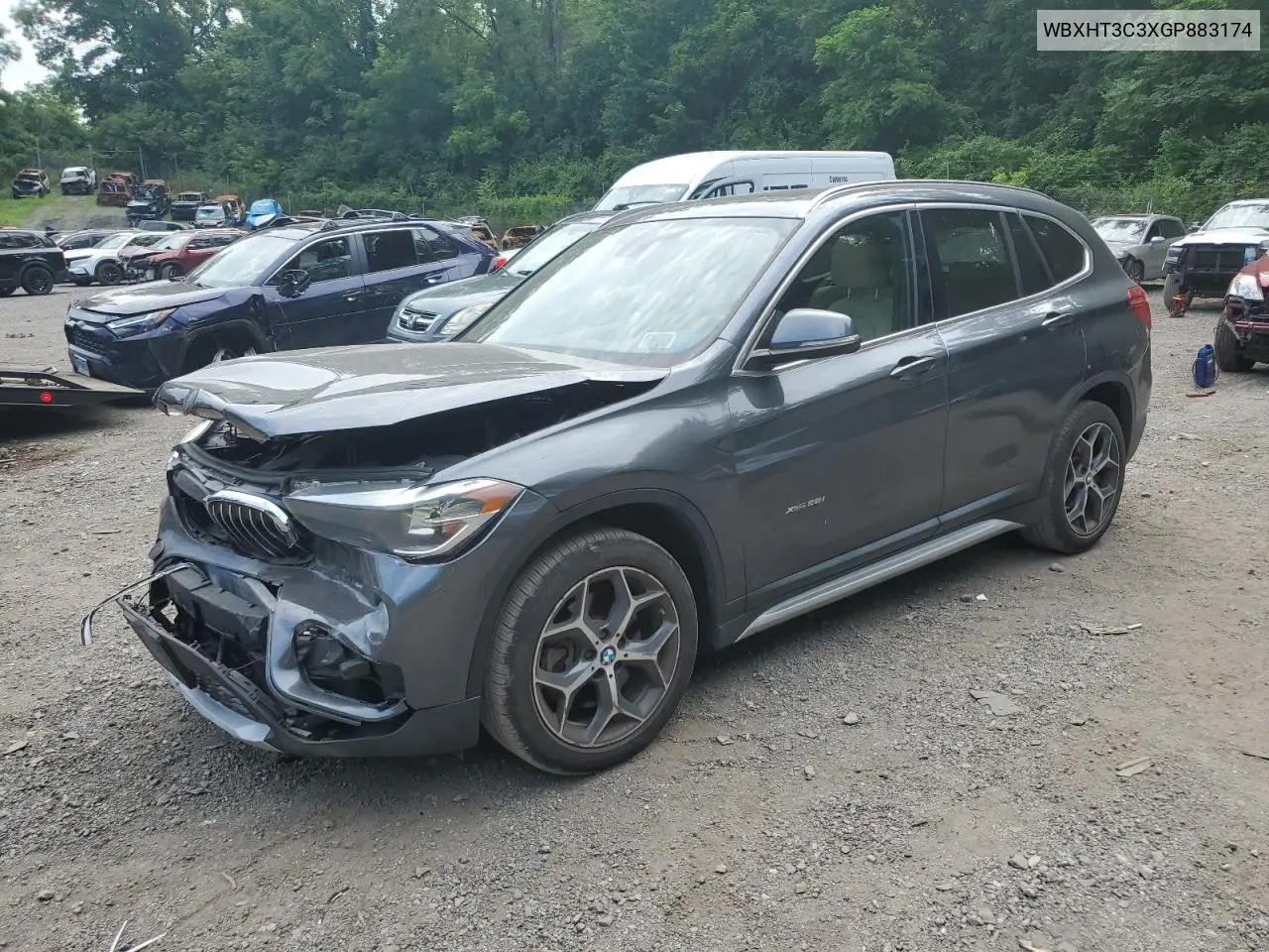 2016 BMW X1 xDrive28I VIN: WBXHT3C3XGP883174 Lot: 62485785