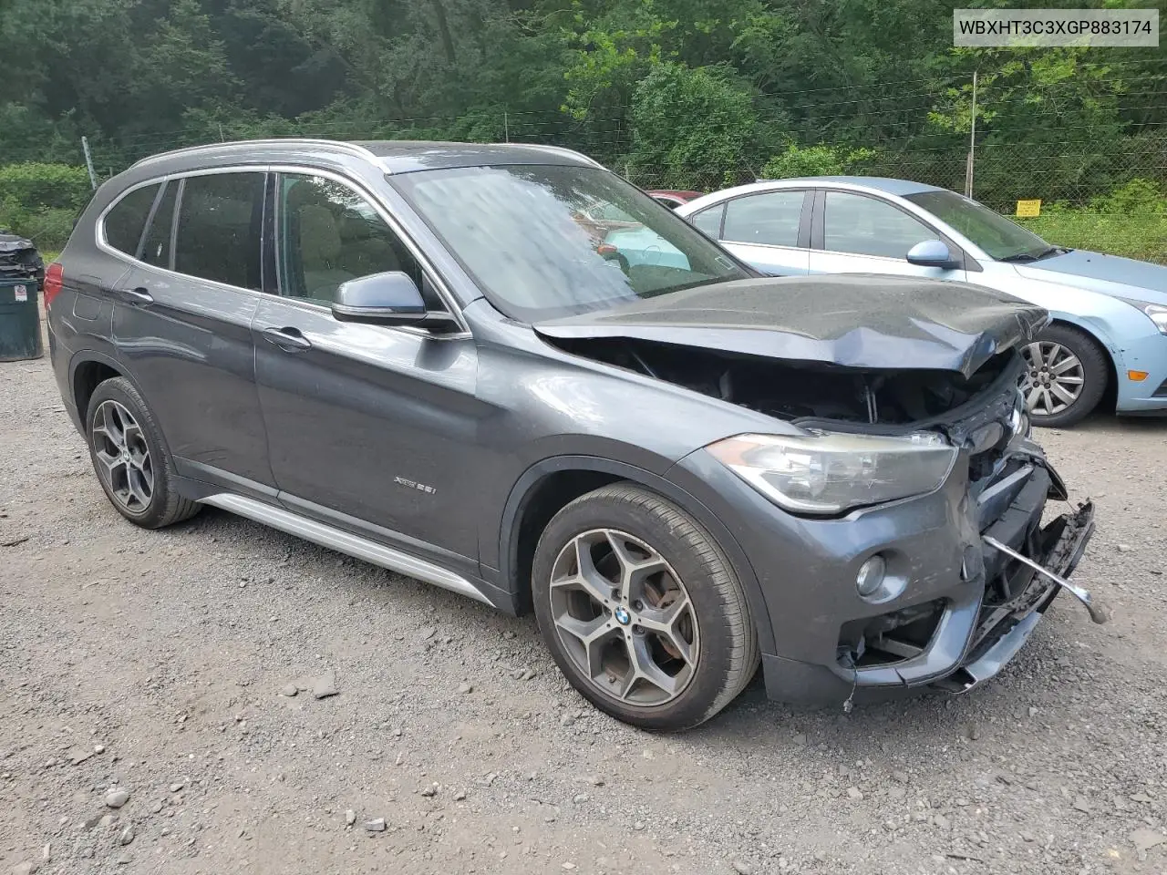 2016 BMW X1 xDrive28I VIN: WBXHT3C3XGP883174 Lot: 62485785