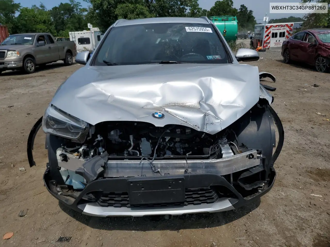 2016 BMW X1 xDrive28I VIN: WBXHT3C34GP881260 Lot: 62575955