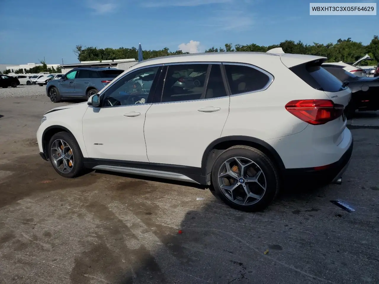 2016 BMW X1 xDrive28I VIN: WBXHT3C3XG5F64629 Lot: 64407085