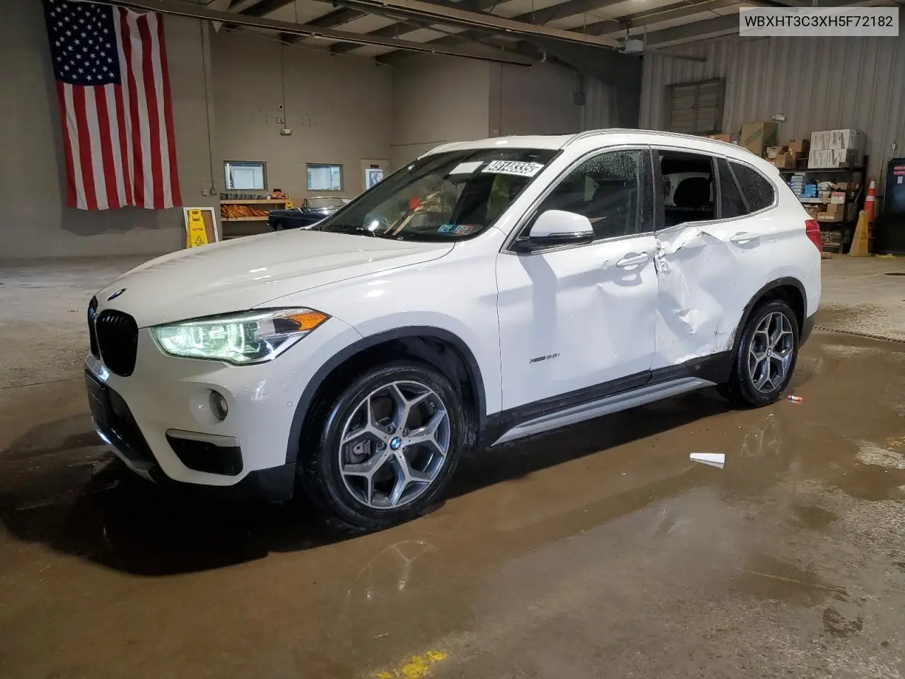 2017 BMW X1 xDrive28I VIN: WBXHT3C3XH5F72182 Lot: 49148335