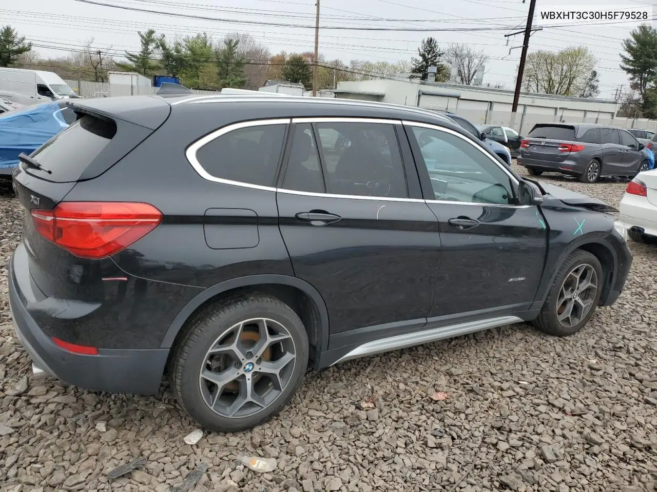 2017 BMW X1 xDrive28I VIN: WBXHT3C30H5F79528 Lot: 52260535