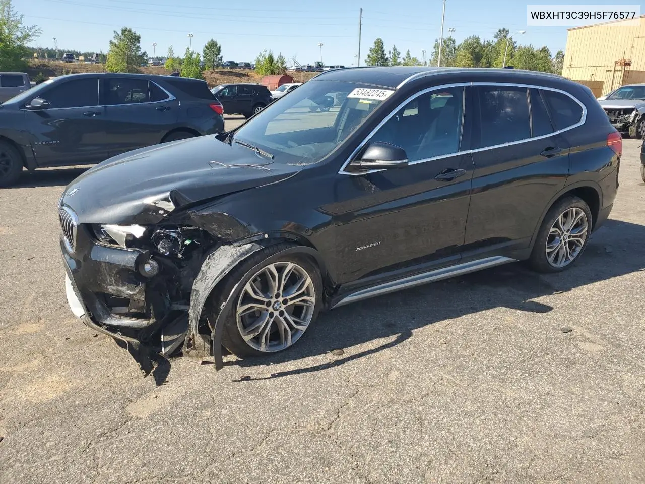2017 BMW X1 xDrive28I VIN: WBXHT3C39H5F76577 Lot: 53482245