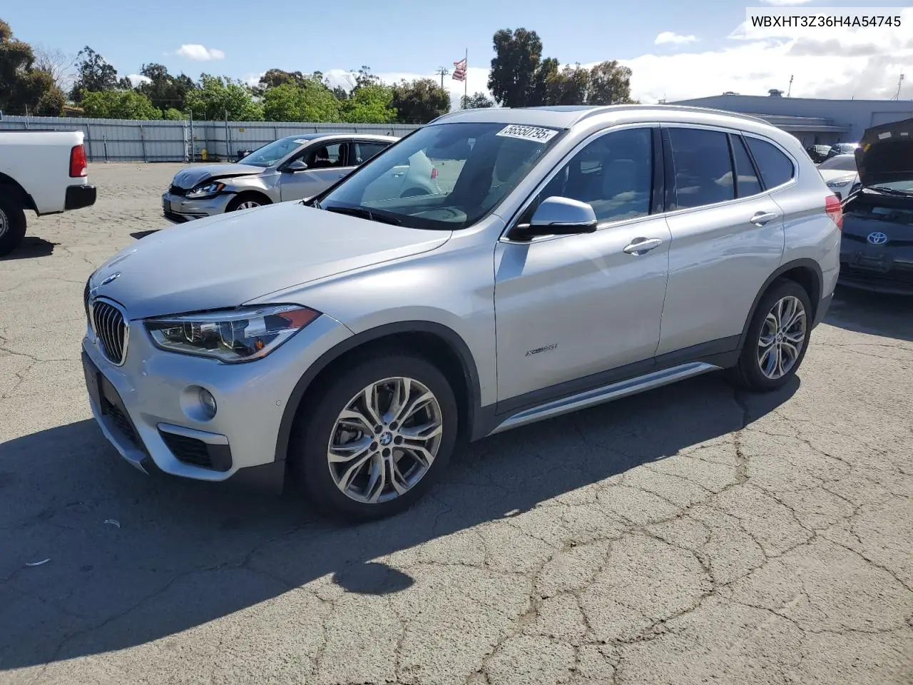 2017 BMW X1 xDrive28I VIN: WBXHT3Z36H4A54745 Lot: 56550795