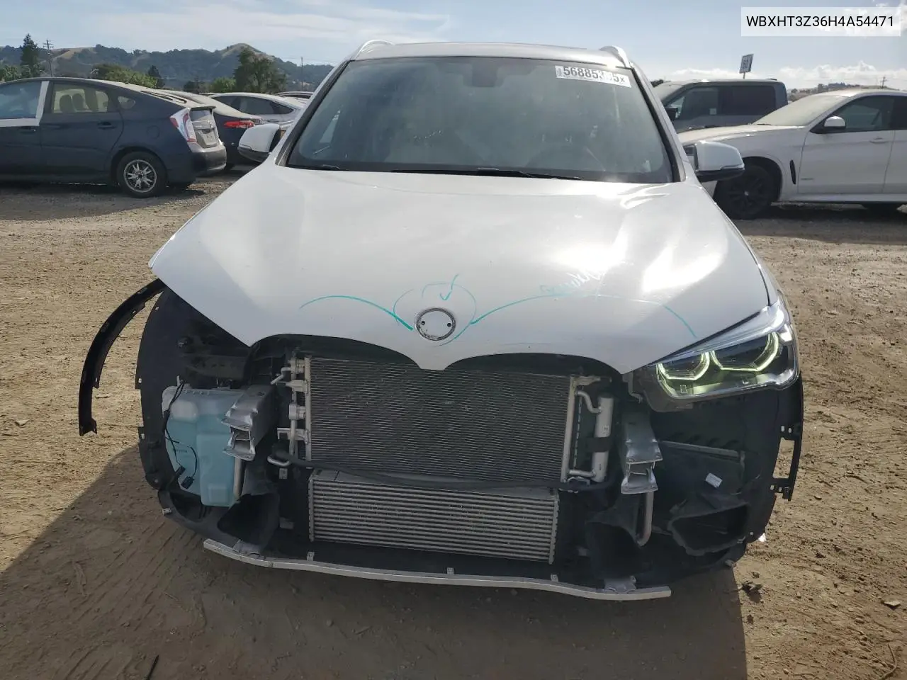 2017 BMW X1 xDrive28I VIN: WBXHT3Z36H4A54471 Lot: 56885335