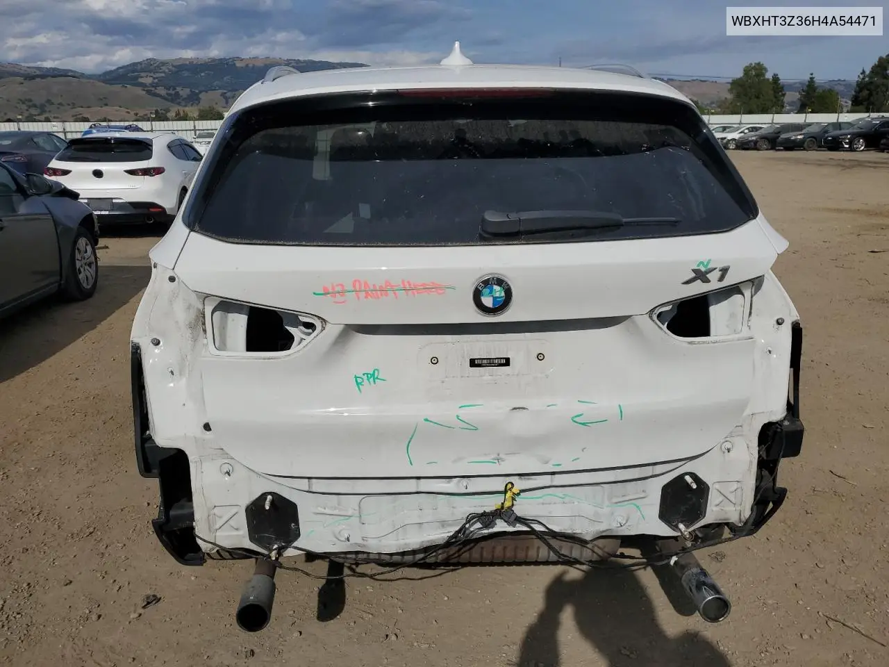 2017 BMW X1 xDrive28I VIN: WBXHT3Z36H4A54471 Lot: 56885335