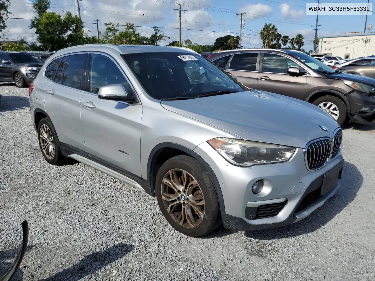 2017 BMW X1 xDrive28I VIN: WBXHT3C33H5F83332 Lot: 56971935