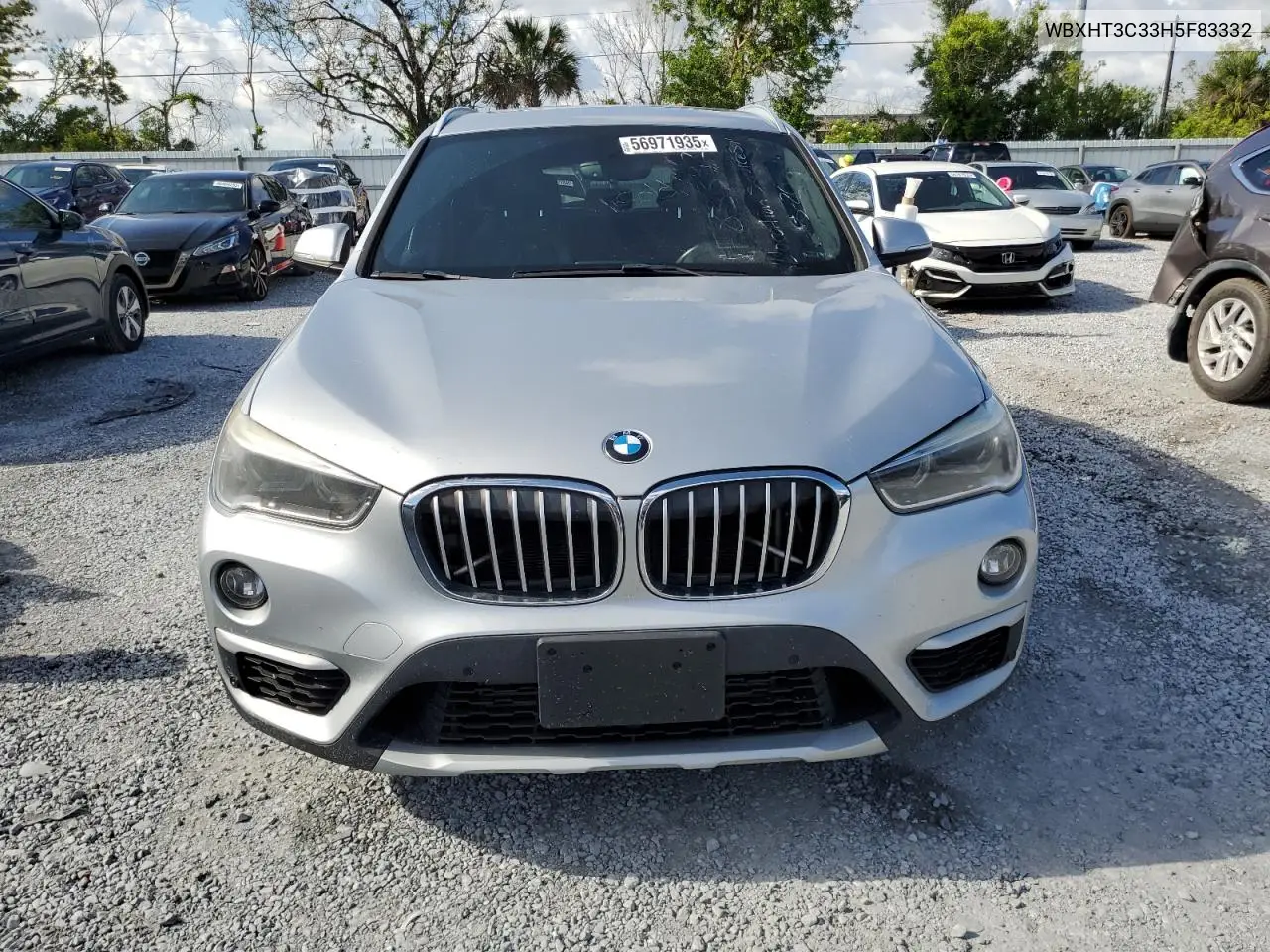 2017 BMW X1 xDrive28I VIN: WBXHT3C33H5F83332 Lot: 56971935