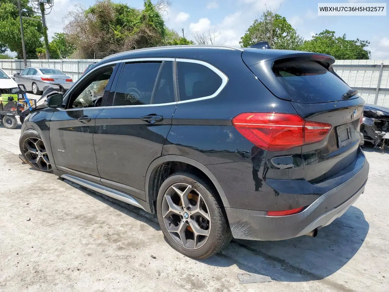 2017 BMW X1 Sdrive28I VIN: WBXHU7C36H5H32577 Lot: 59004295