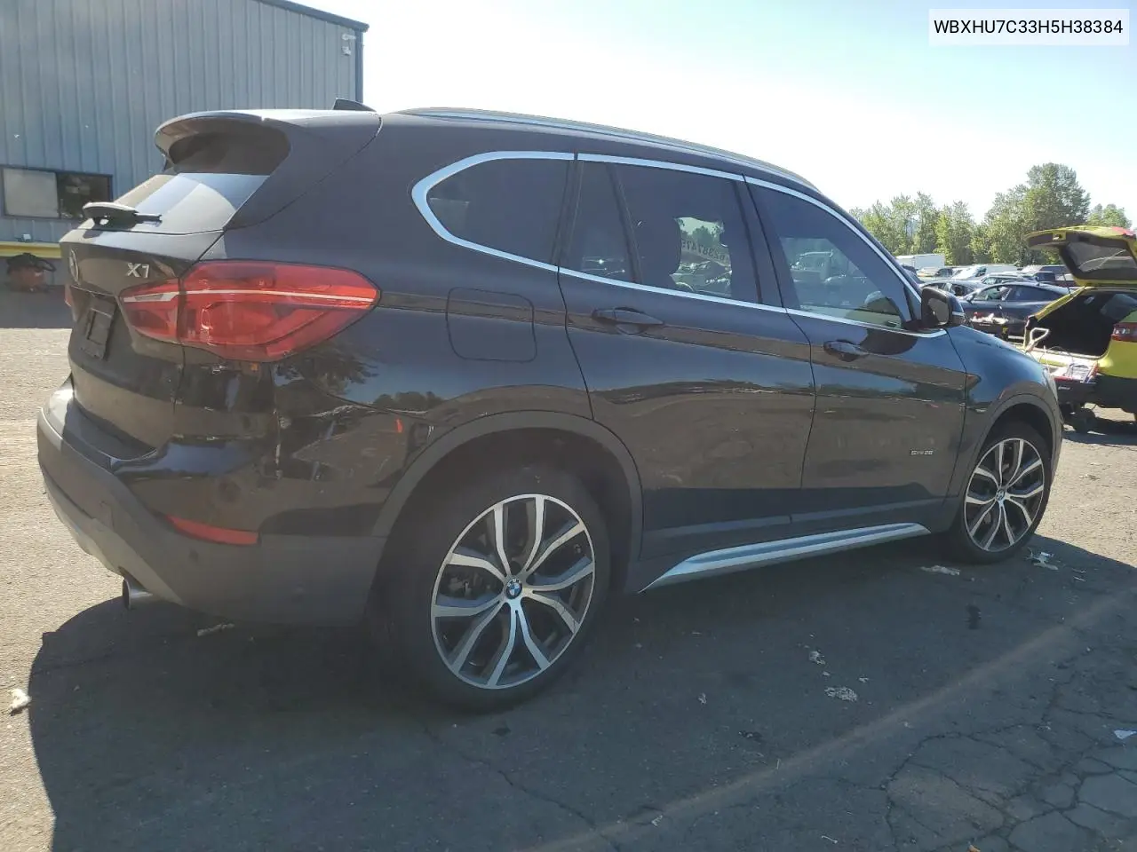 2017 BMW X1 Sdrive28I VIN: WBXHU7C33H5H38384 Lot: 62387475