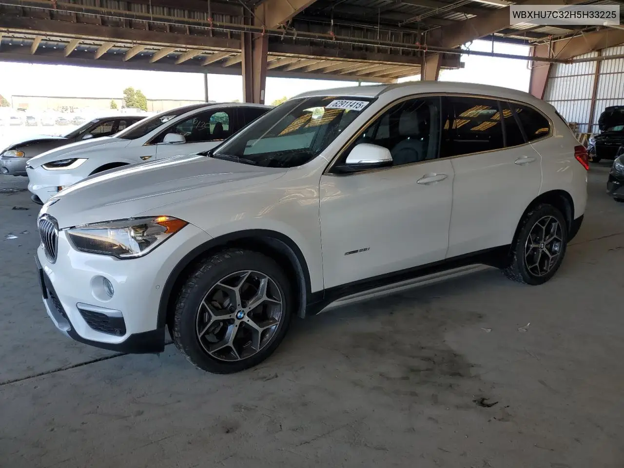 2017 BMW X1 Sdrive28I VIN: WBXHU7C32H5H33225 Lot: 62911415