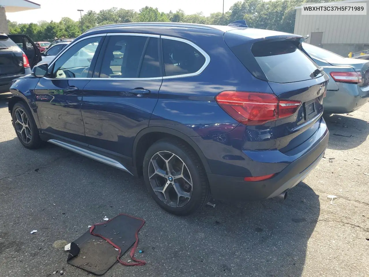 2017 BMW X1 xDrive28I VIN: WBXHT3C37H5F71989 Lot: 64296085