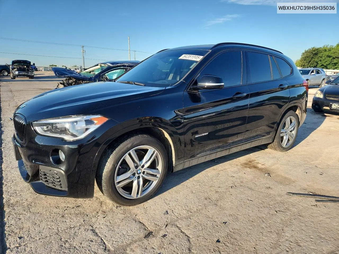 2017 BMW X1 Sdrive28I VIN: WBXHU7C39H5H35036 Lot: 64381045