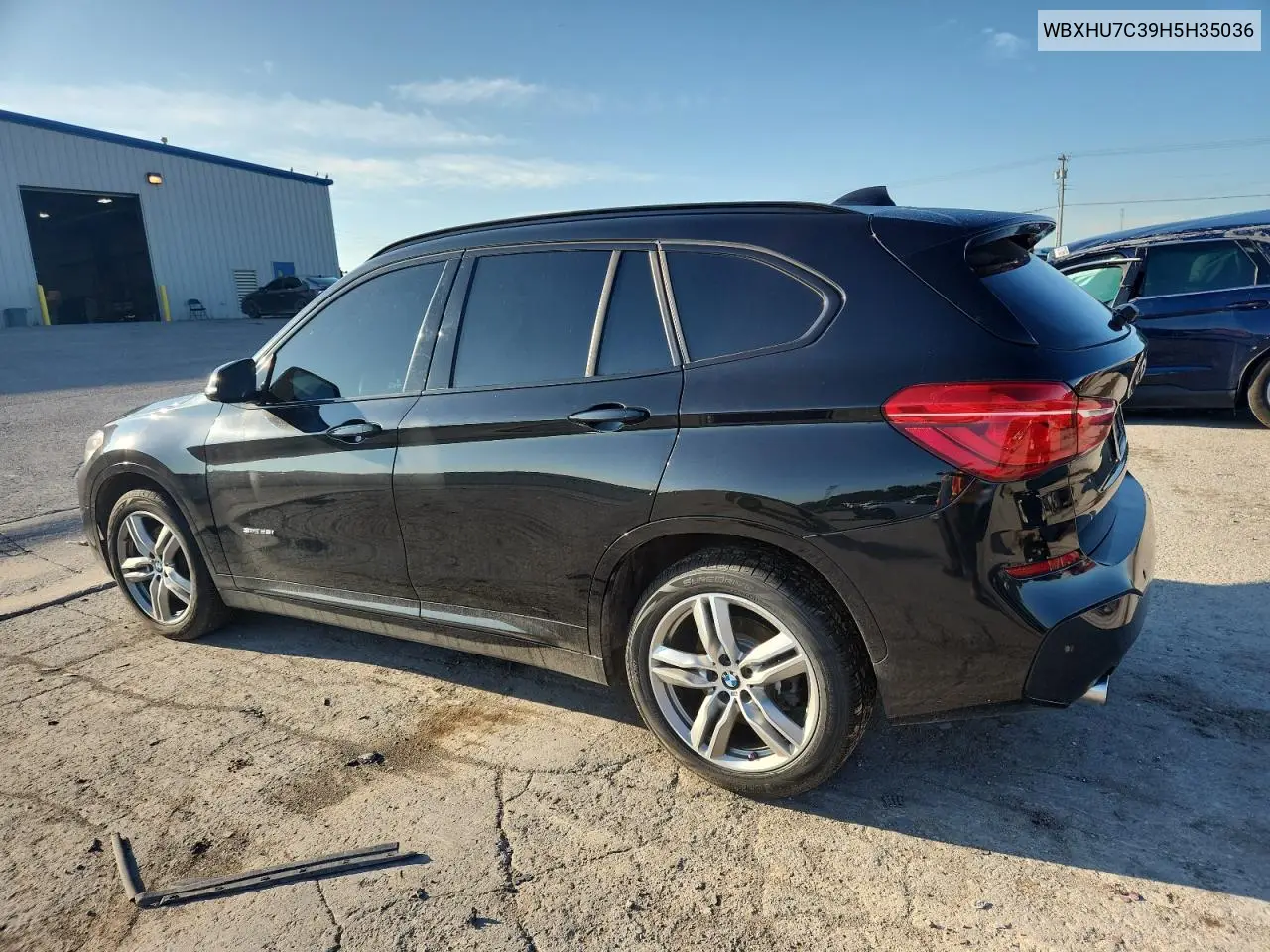2017 BMW X1 Sdrive28I VIN: WBXHU7C39H5H35036 Lot: 64381045