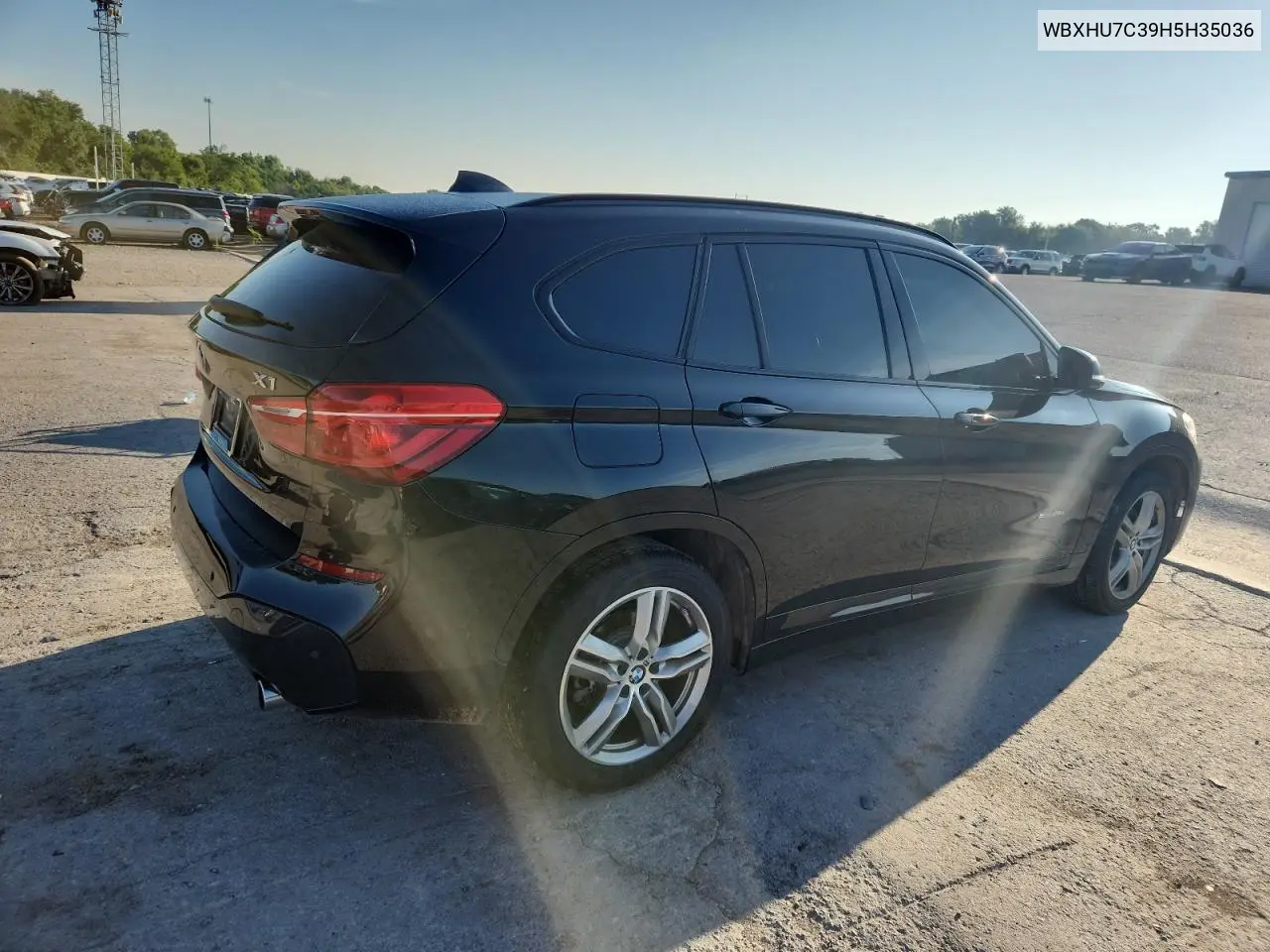 2017 BMW X1 Sdrive28I VIN: WBXHU7C39H5H35036 Lot: 64381045