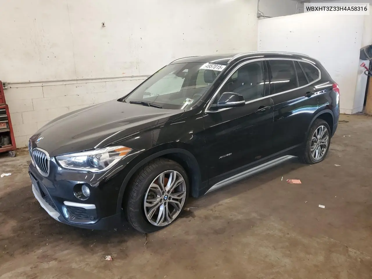 2017 BMW X1 xDrive28I VIN: WBXHT3Z33H4A58316 Lot: 64957015