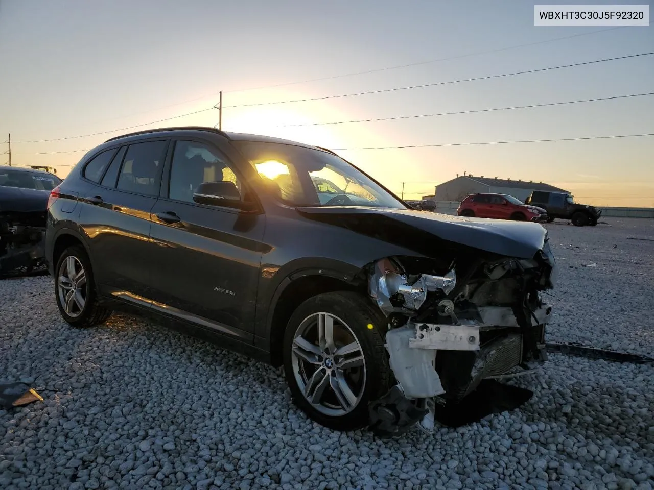 2018 BMW X1 xDrive28I VIN: WBXHT3C30J5F92320 Lot: 43277565