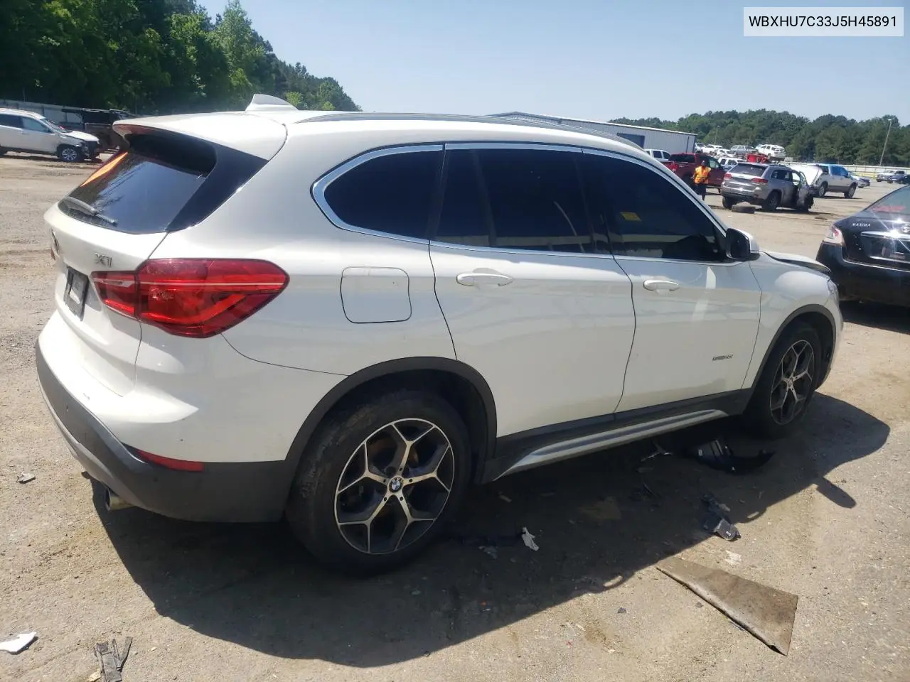 2018 BMW X1 Sdrive28I VIN: WBXHU7C33J5H45891 Lot: 55737955