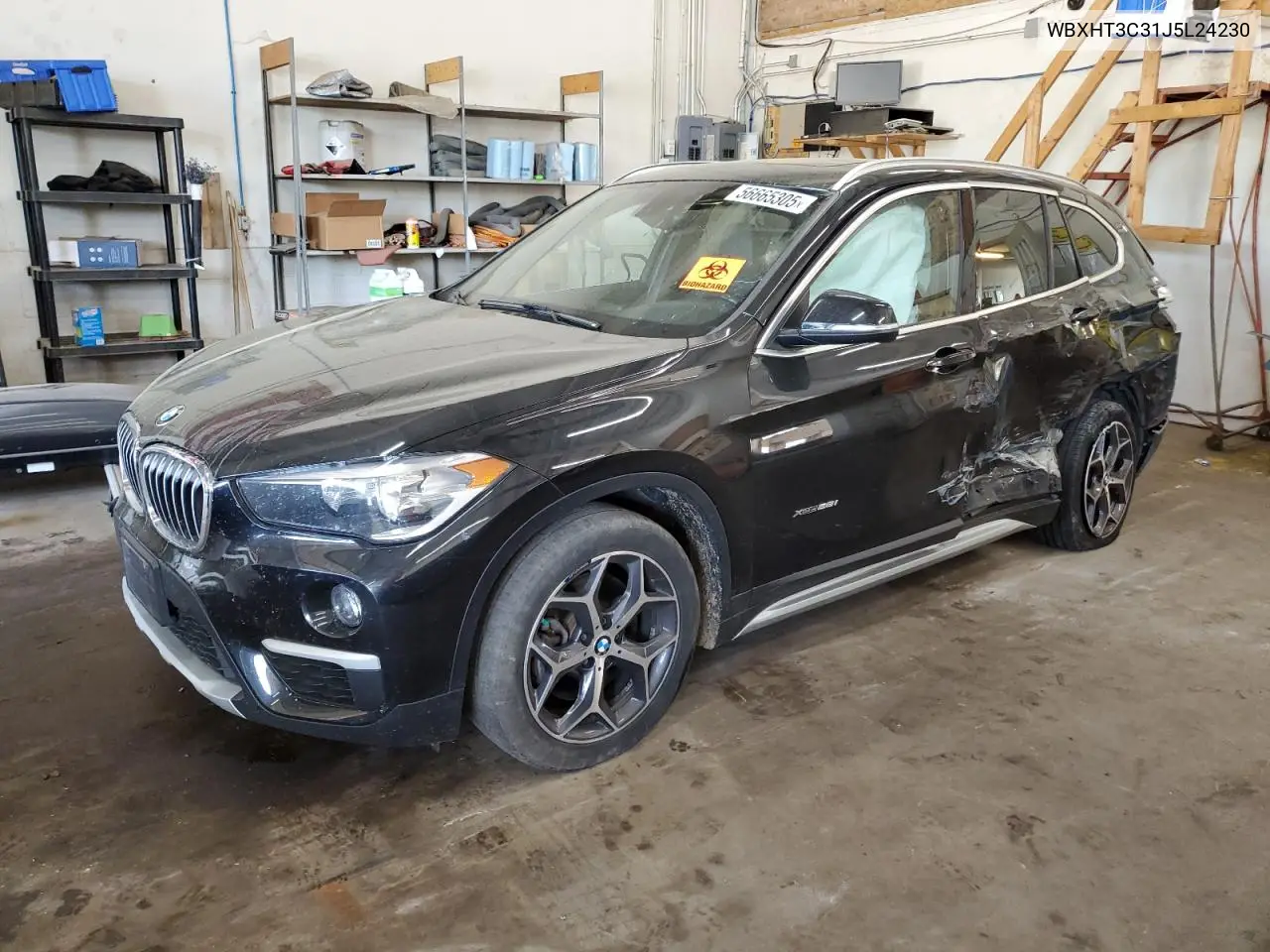 2018 BMW X1 xDrive28I VIN: WBXHT3C31J5L24230 Lot: 56665305