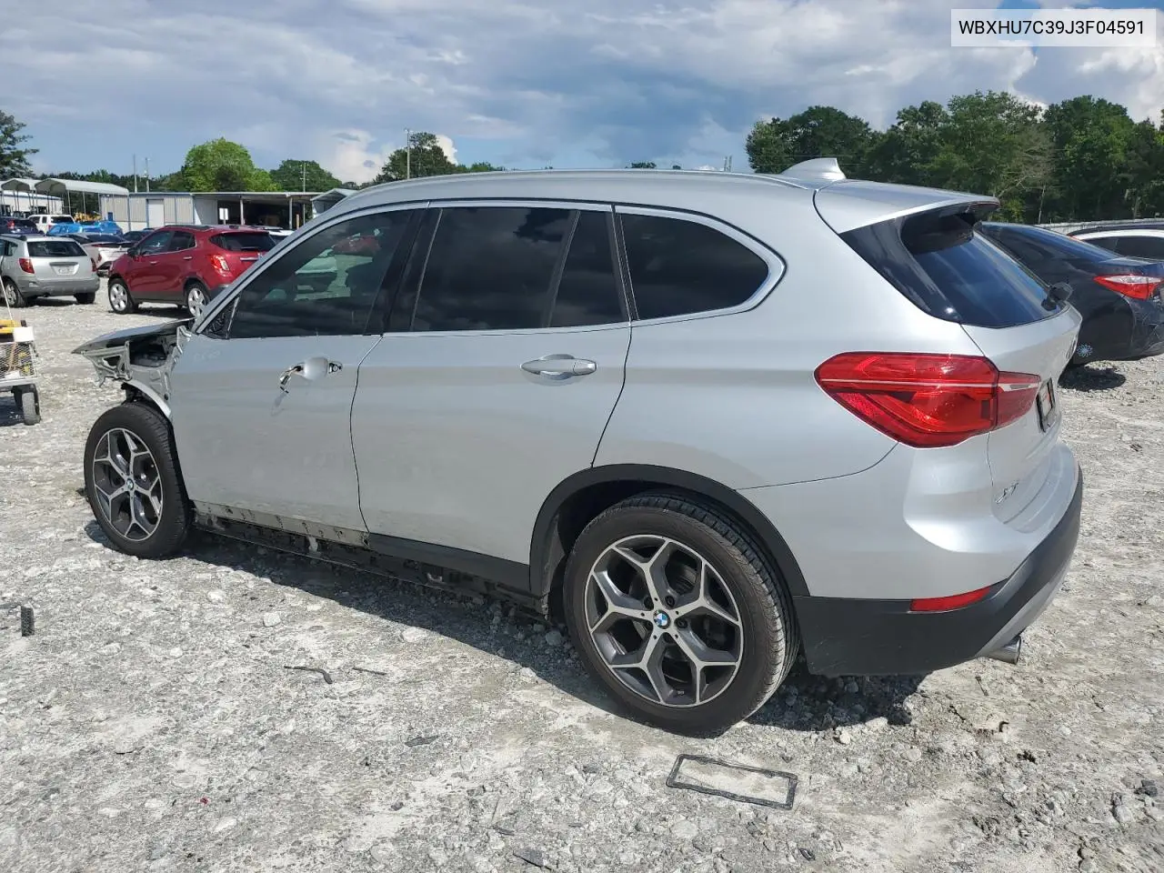 2018 BMW X1 Sdrive28I VIN: WBXHU7C39J3F04591 Lot: 56824545