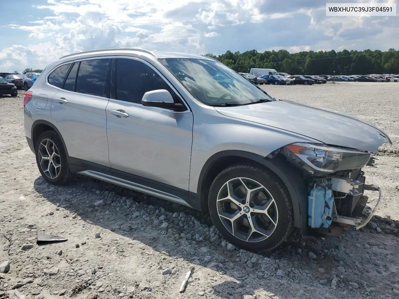 2018 BMW X1 Sdrive28I VIN: WBXHU7C39J3F04591 Lot: 56824545