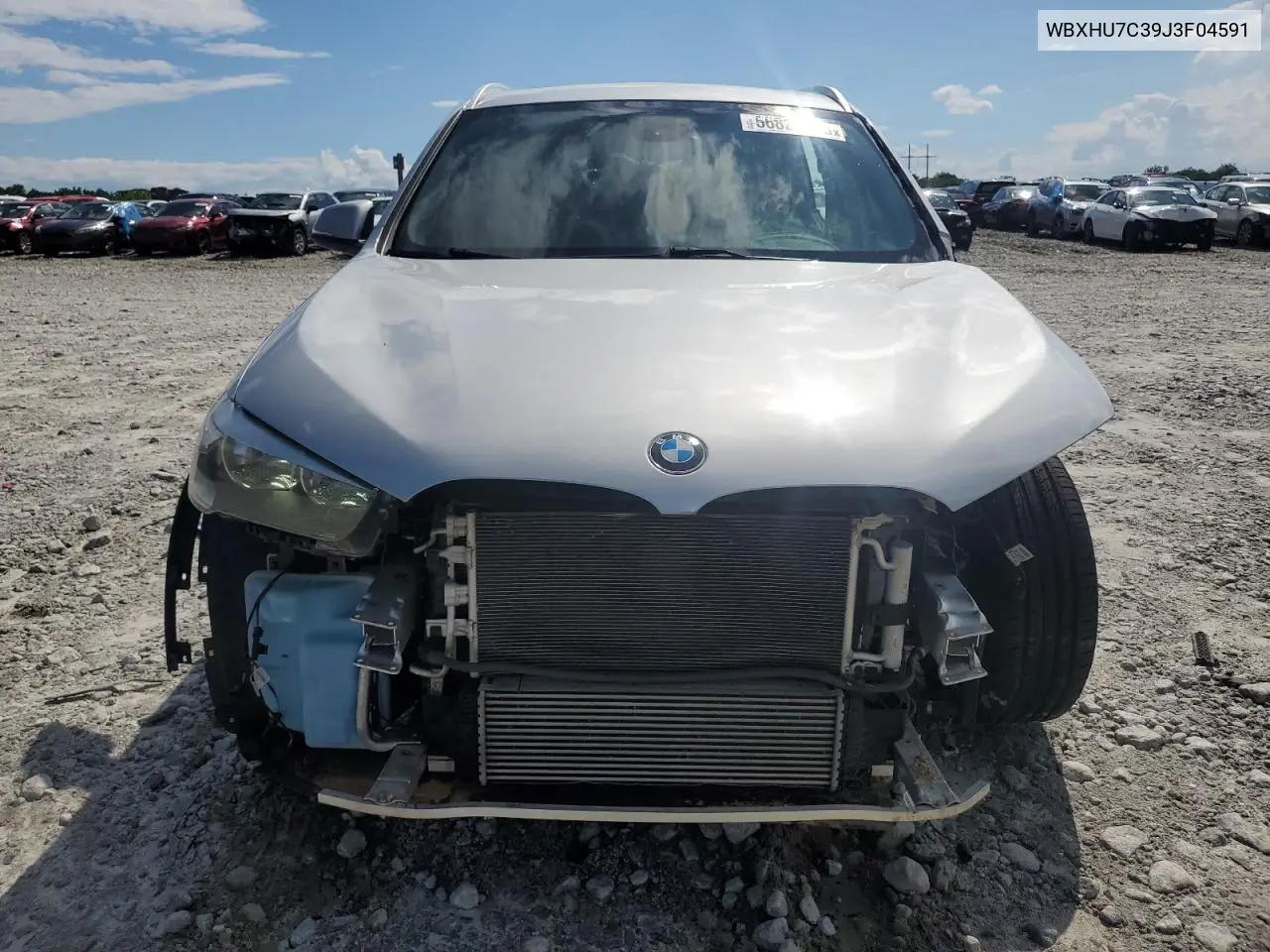 2018 BMW X1 Sdrive28I VIN: WBXHU7C39J3F04591 Lot: 56824545