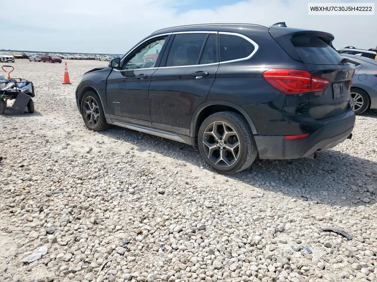 2018 BMW X1 Sdrive28I VIN: WBXHU7C30J5H42222 Lot: 57150915