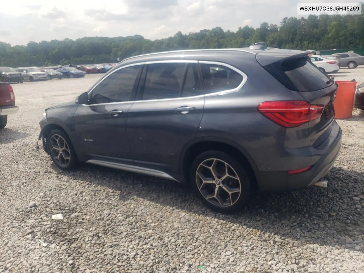 2018 BMW X1 Sdrive28I VIN: WBXHU7C38J5H45269 Lot: 58398335