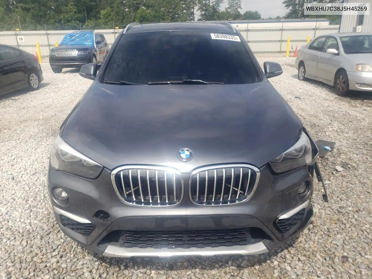 2018 BMW X1 Sdrive28I VIN: WBXHU7C38J5H45269 Lot: 58398335