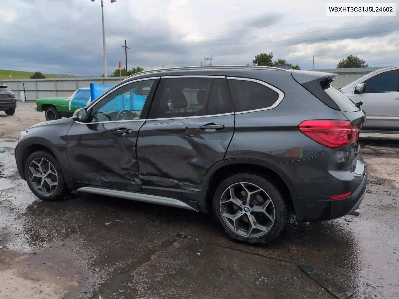 2018 BMW X1 xDrive28I VIN: WBXHT3C31J5L24602 Lot: 58658455