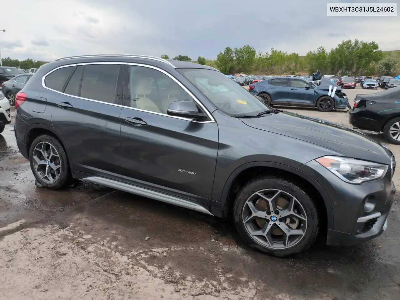 2018 BMW X1 xDrive28I VIN: WBXHT3C31J5L24602 Lot: 58658455