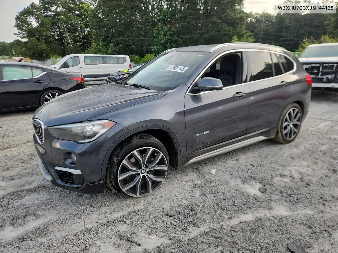 2018 BMW X1 Sdrive28I VIN: WBXHU7C3XJ5H44138 Lot: 62594545