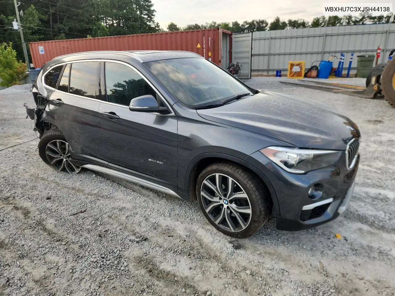 2018 BMW X1 Sdrive28I VIN: WBXHU7C3XJ5H44138 Lot: 62594545