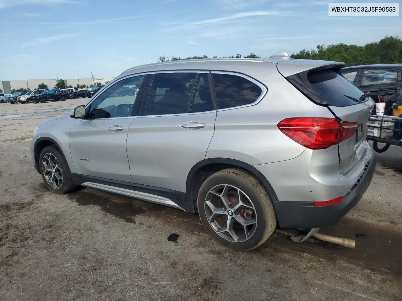 2018 BMW X1 xDrive28I VIN: WBXHT3C32J5F90553 Lot: 62759765