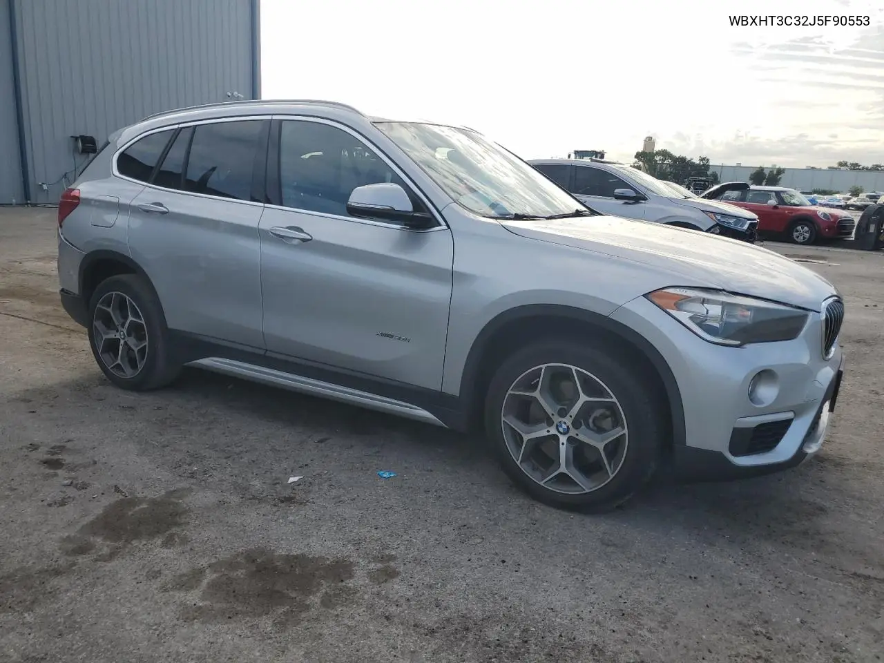 2018 BMW X1 xDrive28I VIN: WBXHT3C32J5F90553 Lot: 62759765