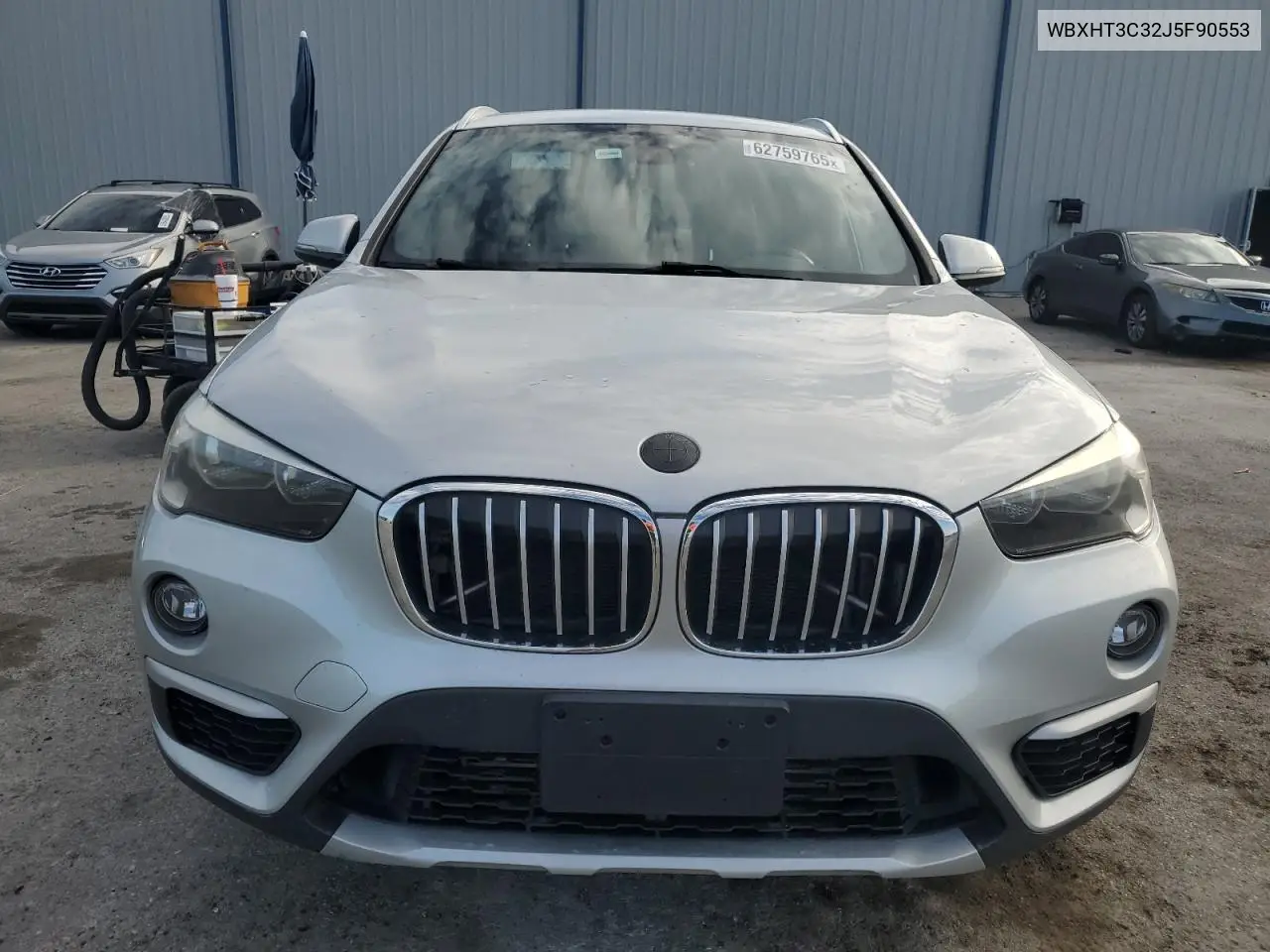 2018 BMW X1 xDrive28I VIN: WBXHT3C32J5F90553 Lot: 62759765