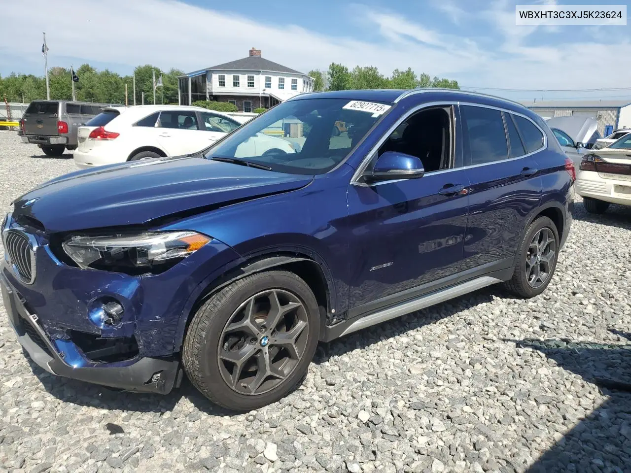 2018 BMW X1 xDrive28I VIN: WBXHT3C3XJ5K23624 Lot: 62927715
