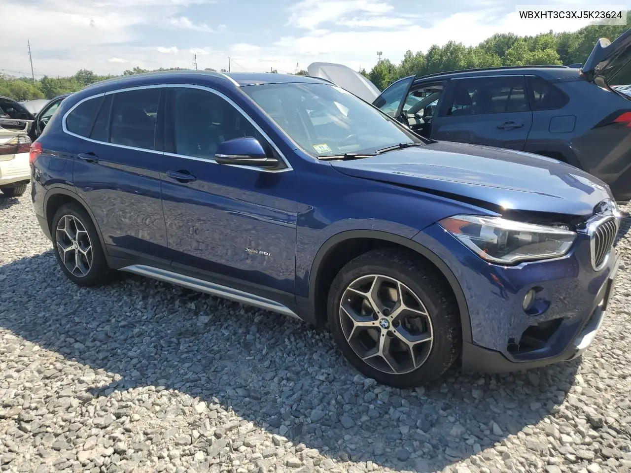 2018 BMW X1 xDrive28I VIN: WBXHT3C3XJ5K23624 Lot: 62927715