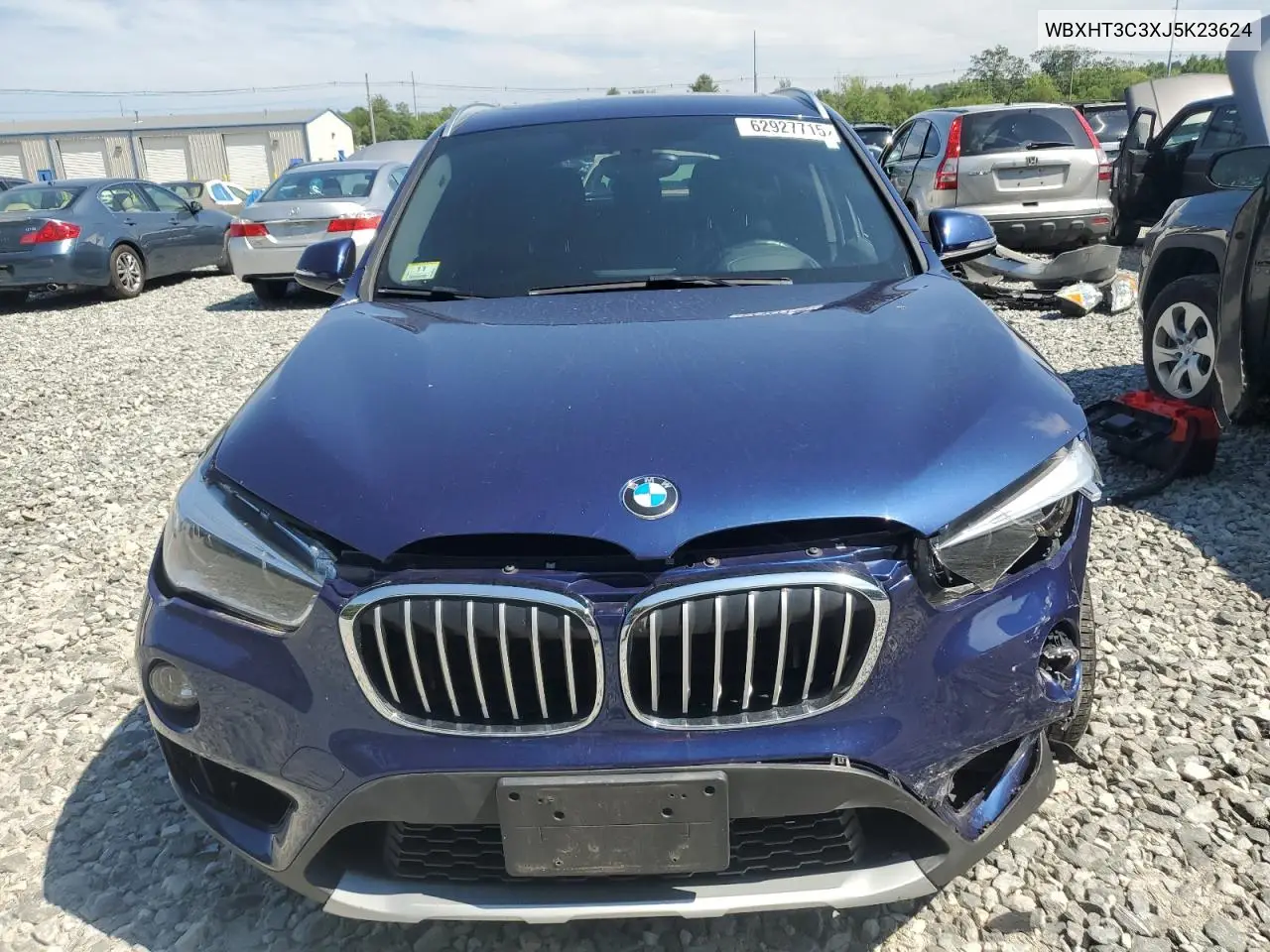 2018 BMW X1 xDrive28I VIN: WBXHT3C3XJ5K23624 Lot: 62927715