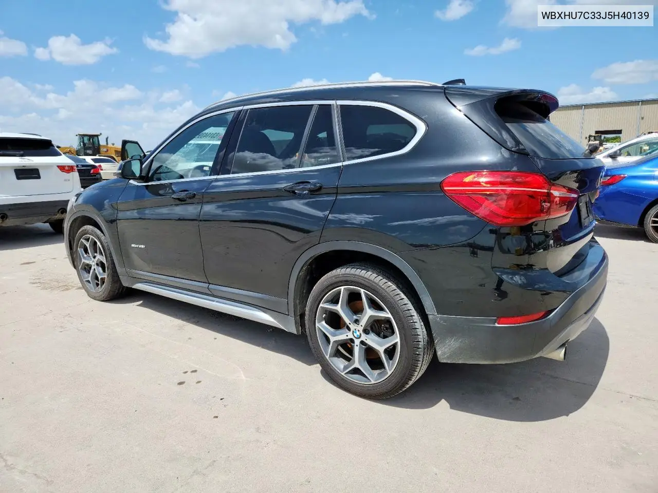 2018 BMW X1 Sdrive28I VIN: WBXHU7C33J5H40139 Lot: 63114395