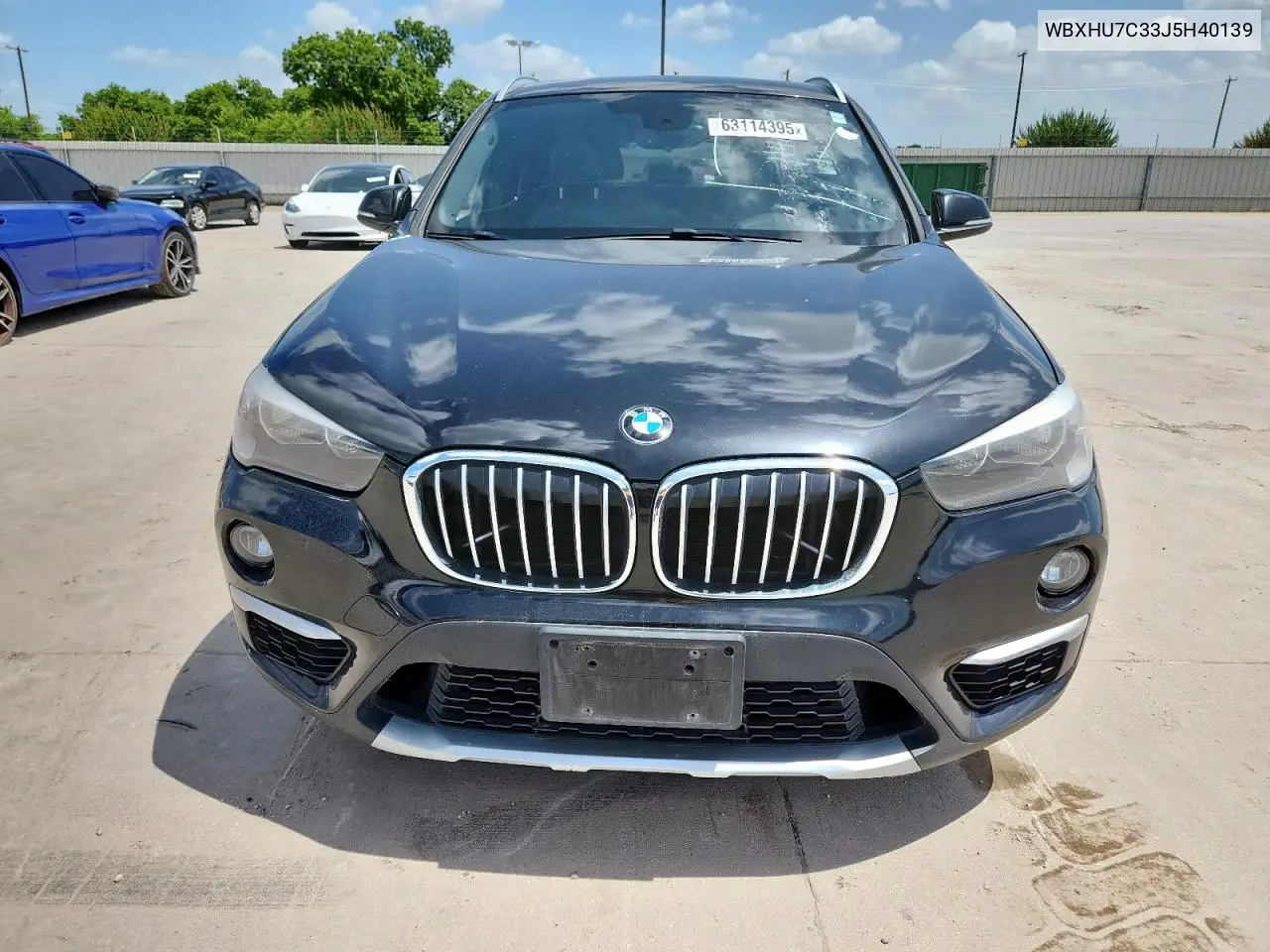 2018 BMW X1 Sdrive28I VIN: WBXHU7C33J5H40139 Lot: 63114395