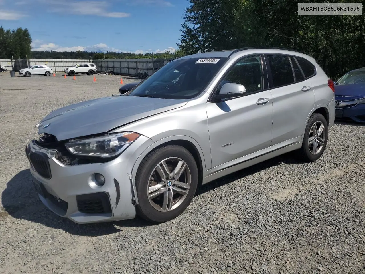 2018 BMW X1 xDrive28I VIN: WBXHT3C35J5K31596 Lot: 63814445